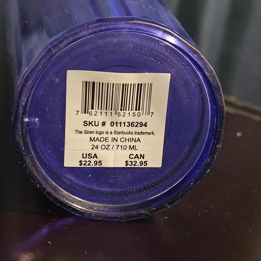 New Starbucks Holographic Purple Tumbler - Picture 5 of 6